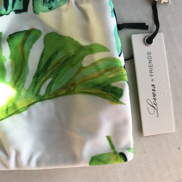 Lovers + Friends Chicago Top in Jungle Palms S NWT - Picture 6 of 7